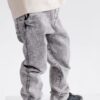 Spodnie dziecięce JEANS DENIM black szare NUNU - obrazek 4