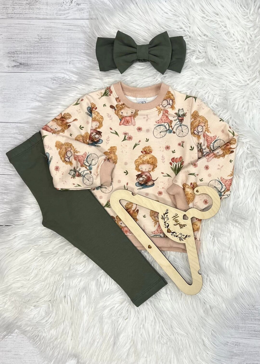 Leginsy khaki Haydi
