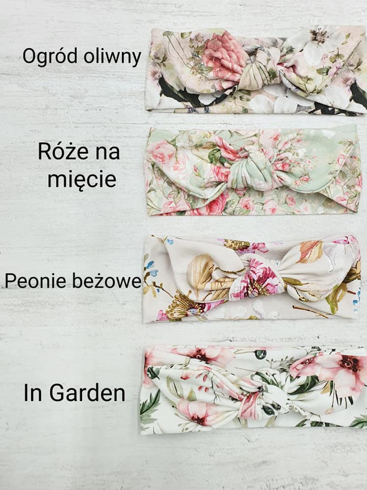 Opaska ogród oliwny SzyteByMonica