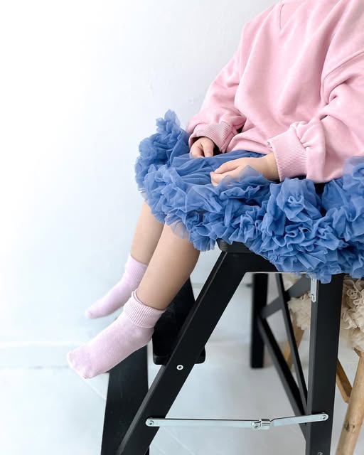 Spódnica Pettiskirt jeans Manufaktura Falbanek