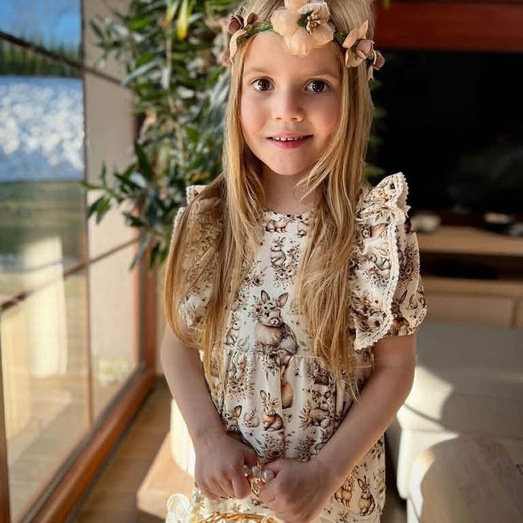 Tunika króliczki boho Pracownia Inspiracje