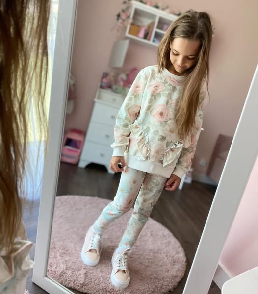 Bluza w pastelowe kwiaty Zula