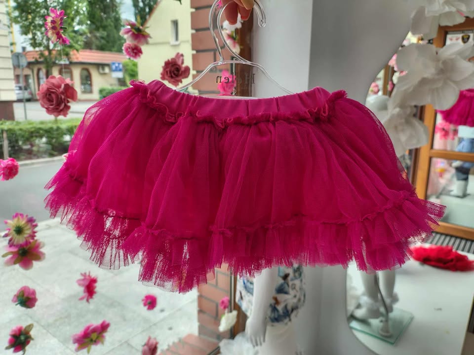 Bloomers tiulowy różowy Helen