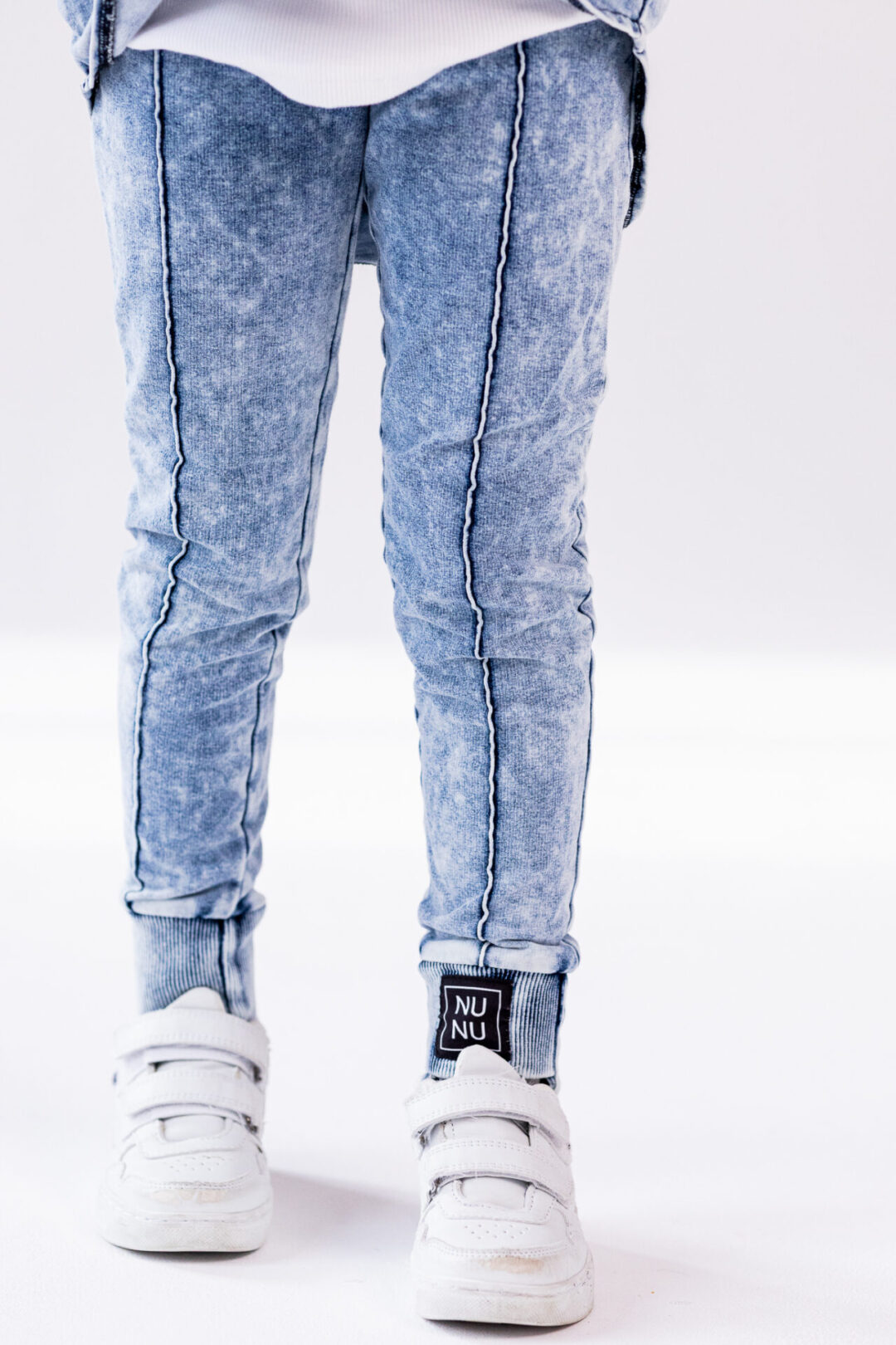Spodnie leginsy ala jeans Nunu - obrazek 2