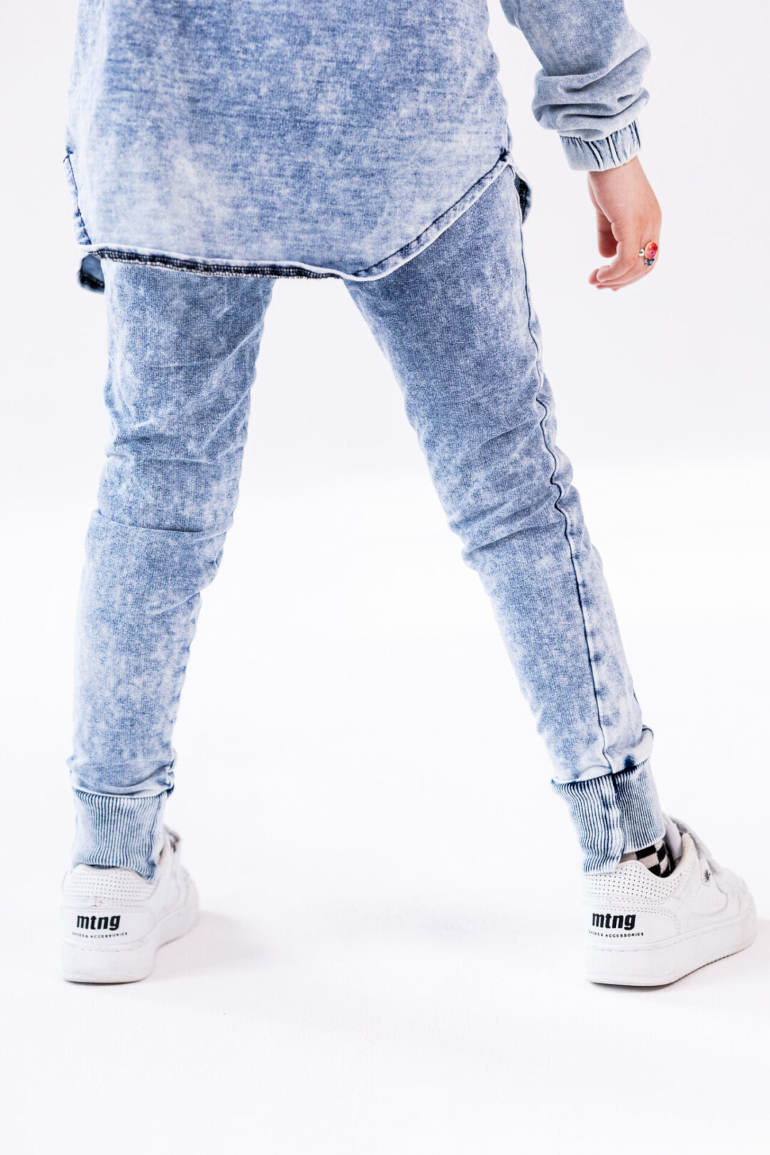 Spodnie leginsy ala jeans Nunu - obrazek 3