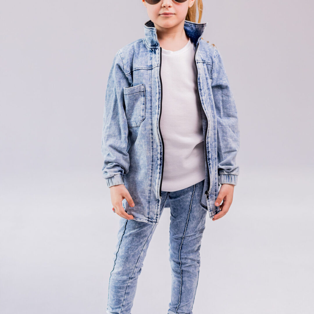 Spodnie leginsy ala jeans Nunu