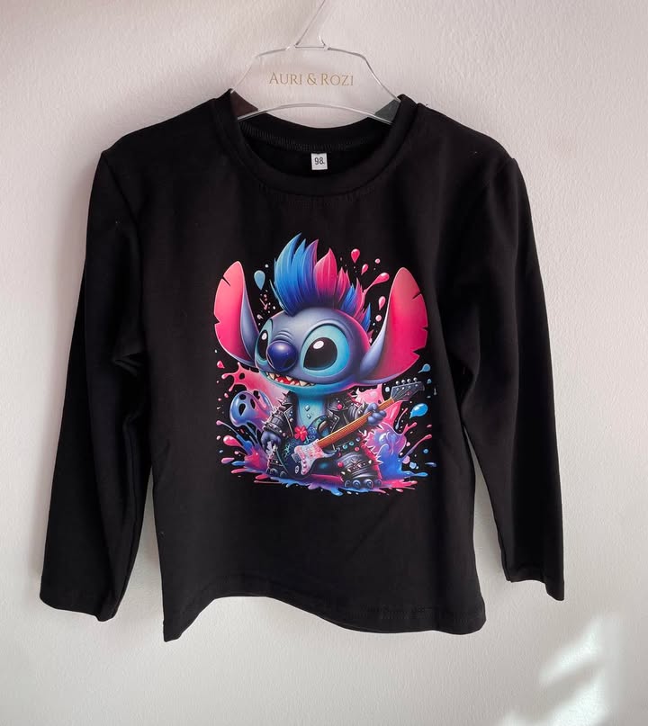 Bluzka na dugi rękaw stitch