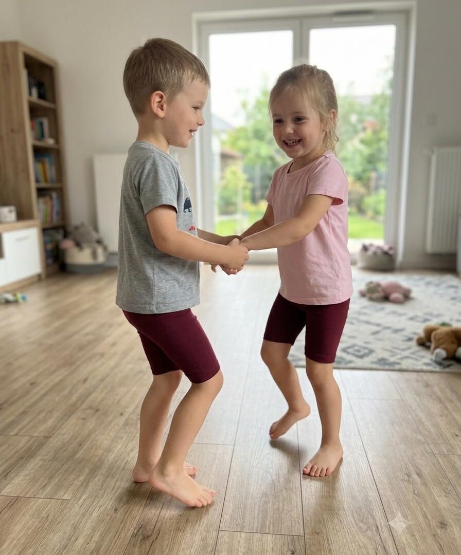 Kolarki dla dziecka bordo UNISEX