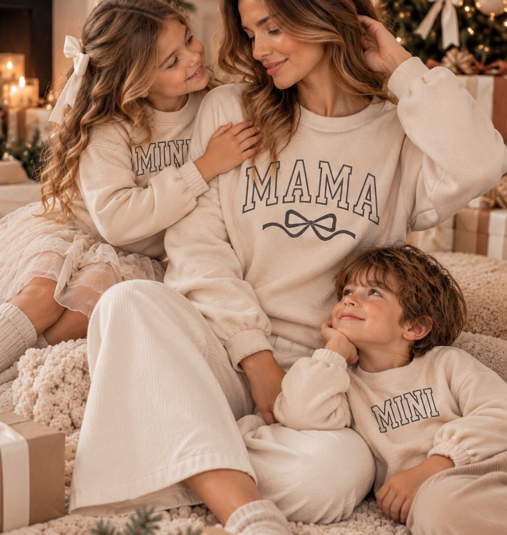 Bluzy dla mamy i dziecka „MAMA & MINI” - MAMA